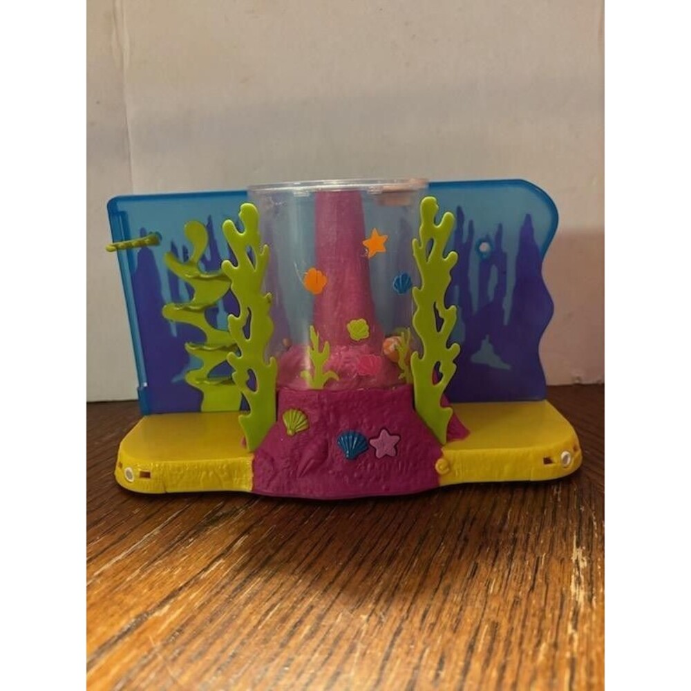 Mattel 2004 Polly Pocket Doll Mermaid Stars Dolphin Aquarium